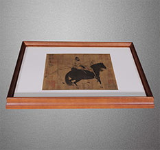 永定书画装裱配框服务案例